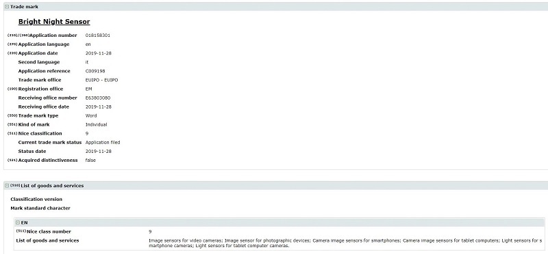 دوربین گلکسی S11 سنسور Bright Night