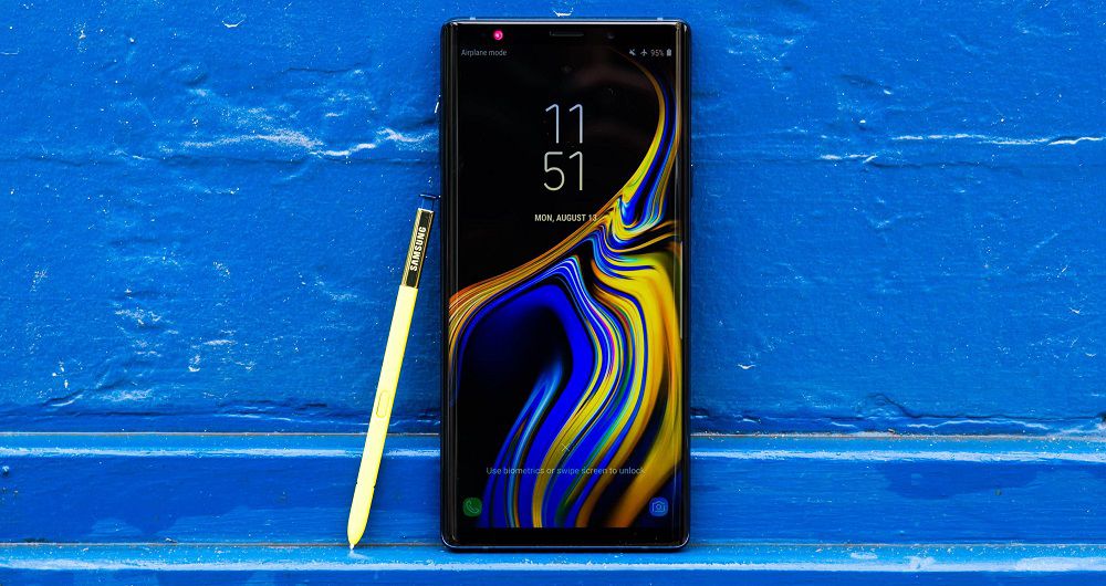 گلکسی نوت 9 سفید رنگ