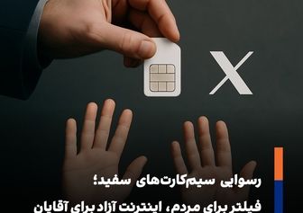 ماجرای سیمکارت‌های سفید و رانت اینترنت بدون فیلتر