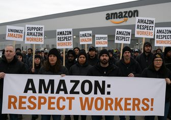 اعتصاب کارمندان آمازون همزمان با جشنواره بلک‌فرایدی