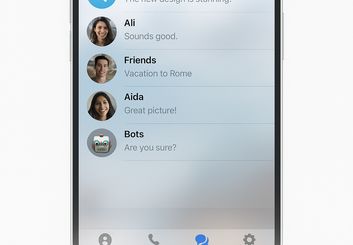 تجربه‌ای نوری و شفاف در تلگرام؛ طراحی لیکویید گلس iOS 26 از راه رسید
