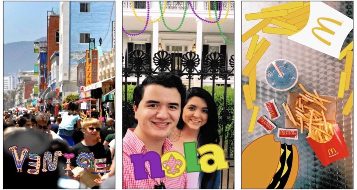 فیلترهای Geo در اختیار کاربران اروپایی Snapchat قرار گرفت