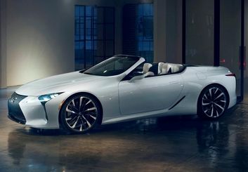 خودروی مفهومی لکسوس LC کانورتیبل معرفی شد