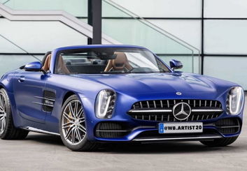 باز طراحی خودروی مرسدس 300SL روی بستر AMG GT