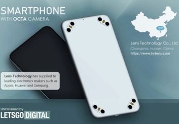 پتنت جدید شرکت چینی؛ گوشی با هشت دوربین