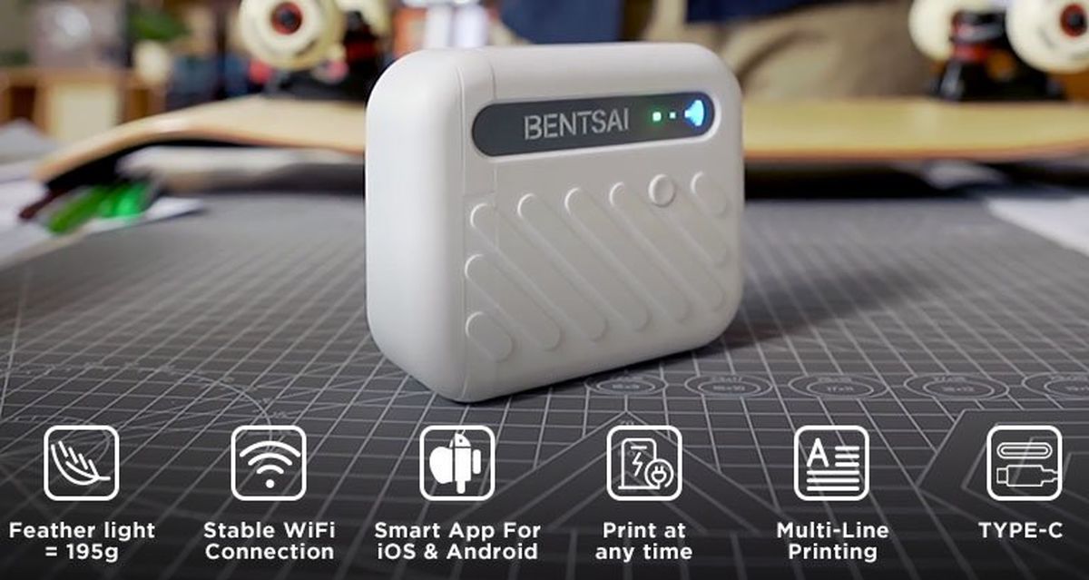 معرفی جدیدترین و همه‌کاره‌ترین چاپگر دستی؛ BENTSAI B10 Mini