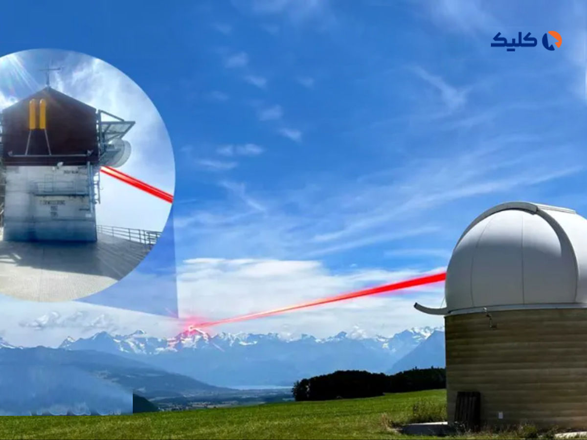 دستیابی به نرخ انتقال اطلاعات ده‌ها ترابیتی با ارتباط لیزری