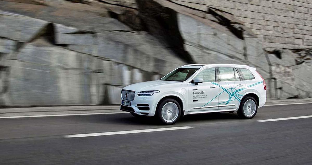 ولوو خودروهای بدون سرنشین را به مکان‌های عمومی می‌آورد!