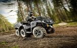 ATV با ۶ چرخ محرک بجای ۴ چرخ