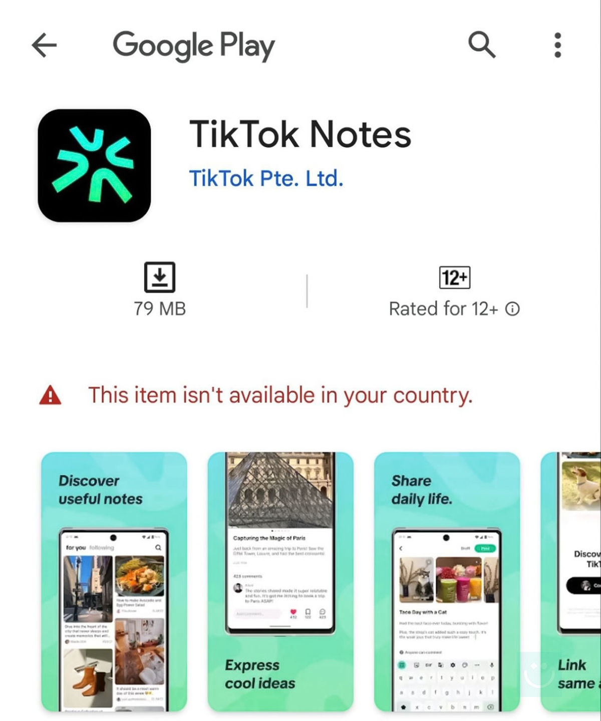 TikTok Notes